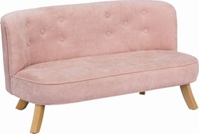 Nierozkładana sofa dziecięca Somebunny welur