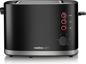Toster Niceboy ION Cruncher C3 Onyx, czarny