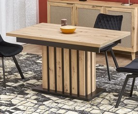 Rozkładany stół Lamello z lamelami na podstawie