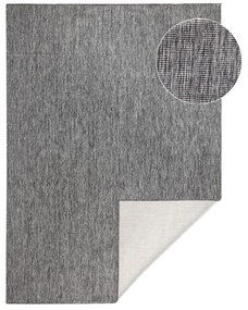 Szary dywan dwustronny NORTHRUGS Miami, 160x230 cm