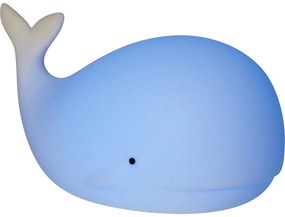 Biała lampka nocna LED dla dzieci Whale – Star Trading