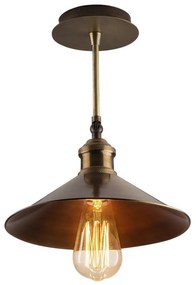 Czarna lampa wisząca ø 24 cm Berceste – Opviq lights