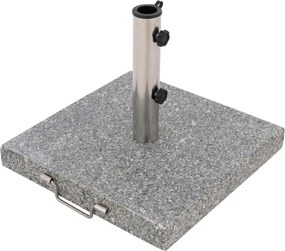 Stojak Parasol - granit i stal - 45 x 45 cm