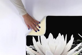 Antypoślizgowy dywanik łazienkowy Antypoślizgowy dywanik łazienkowy Kwiaty Lilie wodne