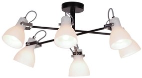 Loftowy żyrandol z ruchomymi kloszami - S599 R3-F54