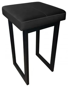 Taboret MAESTRO LOW MG VELVET czarny ATOS