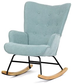 Fotel bujany BLUE2, turkusowy
