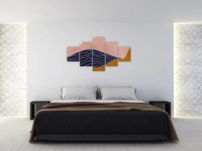 Obraz - Spacefrog design mountain N⁰2 (125x70 cm)