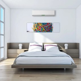 Obraz gumek (170x50 cm)
