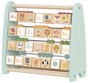 Tooky toy liczydło dwustronne alfabet obrazki