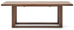 Stół z litego drewna tekowego 100x220 cm Sashi – Kave Home