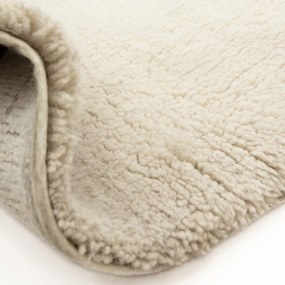 Kremowy wełniany dywan odpowiedni do prania/tkany ręcznie 160x230 cm Azera Crosshatch – Asiatic Carpets