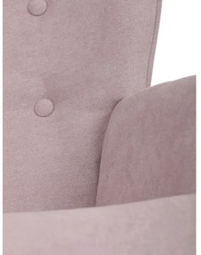 Fotel bujany PINK2, różowy