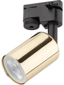 Oświetlenie punktowe do systemu szynowego TOP 1xGU10/10W/230V złote/czarne