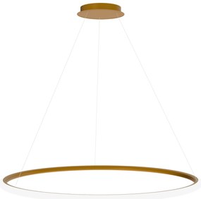 Lampa wisząca LHJ004-CP 40 cm BRUSH GOLD
