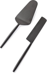 Zestaw noża i łopatki do ciast 2 szt. ze stali nierdzewnej Bronte – Bizzotto