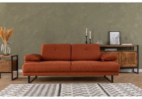 Pomarańczowa sofa 199 cm Mustang – Balcab Home