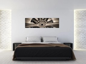 Obraz - Śmigło pneumatyczne (170x50 cm)