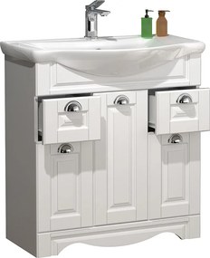 umywalka do mebli łazienkowych Casalo Biały W. 81 x S. 75 x G. 45 cm