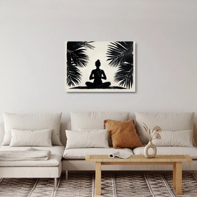 Obraz na szkle - Joga (70x50 cm)
