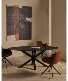 Stół ze szklanym blatem 100x200 cm Argo – Kave Home