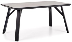 HALIFAX stół MDF jasny beton prostokątny 160/90/76 loftowy 6 osobowy