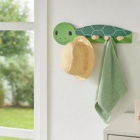 Wieszak do pokoju dziecięcego MINI ZOO, 35,5 x 6,5 x 10 cm