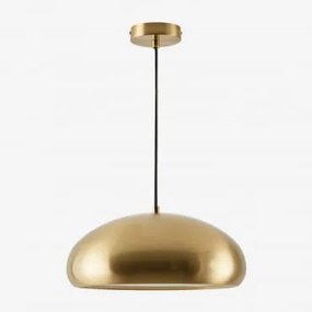 Lampa Sufitowa Metalowa Hilma Złoto - Sklum