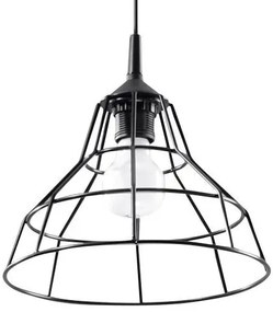 Loftowa lampa wisząca E821-Anato - czarny