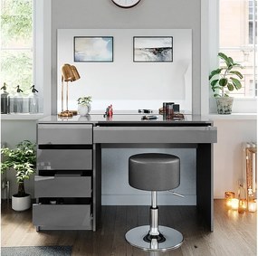 Stół toaletowy szary 120x55x75 sherry