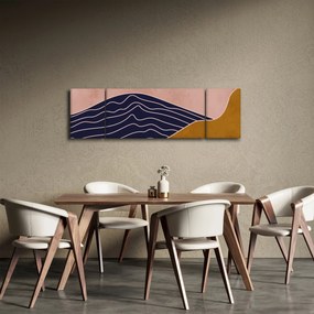 Obraz - Słońce nad górami (170x50 cm)
