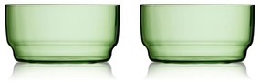 Zielone szklane miski zestaw 2 szt. 500 ml Torino – Lyngby Glas