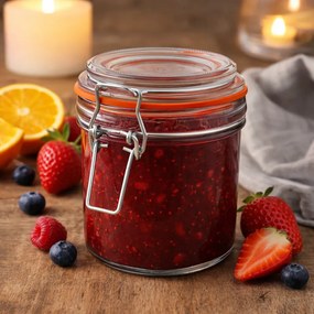 Toro Słoik z zamknięciem zatrzaskowym, śr. 8,3 x 10 cm, 290 ml