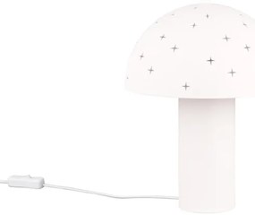 Biała lampa stołowa (wys. 32,5 cm) Seta – Trio