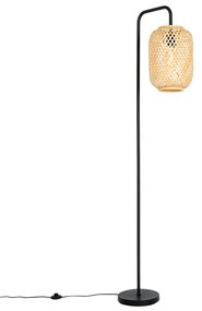 Lampa podłogowa orientalna bambusowa - YvonneKolonialny Oswietlenie wewnetrzne