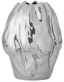 Kamionkowy wazon w kolorze srebra (wysokość 29 cm) Bobby – Bloomingville