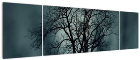 Obraz drzewa podczas zaćmienia (170x50 cm)