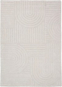 Wełniany dywan tkany ręcznie w kolorze kości słoniowej 200x290 cm Zen Garden – Flair Rugs