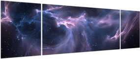 Obraz - Kosmiczna mgławica (170x50 cm)
