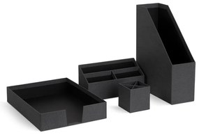 Kartonowe organizery zestaw 4 szt. Hugo Canvas Paper Laminate – Bigso
