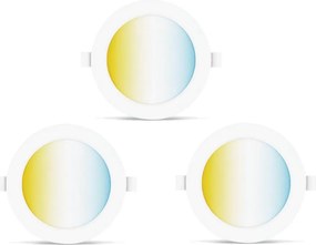 Aigostar Zestaw 3x LED MESH 6W 230V 2700-6500K pr.11,5 cm, ściemnialne