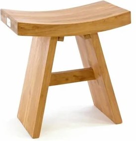 Taboret z drewna tekowego DIVERO