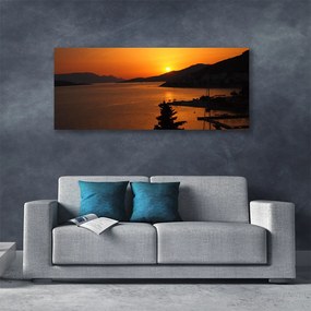 Fotoobraz na płótnie Szczyty Gór nad Zatoką