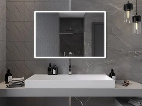 Mexen Navia lustro łazienkowe podświetlane 120 x 80 cm, LED 6000K, antypara - 9803-120-080-611-00