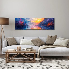 Obraz - Malarstwo krajobrazowe (170x50 cm)