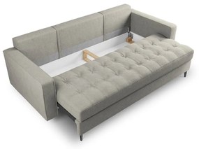 Jasnoszara rozkładana sofa Milo Casa Santo