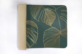 Dywanik antypoślizgowy do łazienki Dywanik antypoślizgowy do łazienki Liście monstery