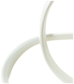 Lampa geometryczna LED wisząca sufitowa AT46-1SL-White