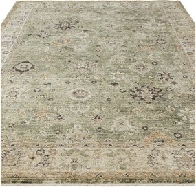 Zielony/beżowy dywan tkany ręcznie 200x300 cm Heriz Ornate – Asiatic Carpets