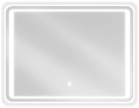 Mexen Zusa lustro łazienkowe podświetlane 80 x 60 cm, LED 6000K, antypara - 9808-080-060-611-00